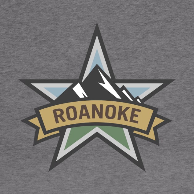 Roanoke Virginia Star City Pride Logo by hobrath